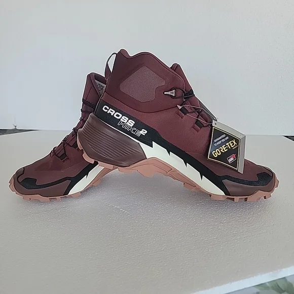 Salomon Cross Hike 2 Mid GTX Hiking Boots Waterproof Womens Size 9.5 - Picture 7 of 10